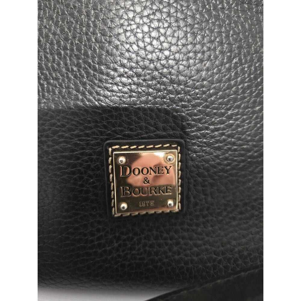 Dooney & Bourke Pebble Leather Allison Crossbody Bag Purse Black - Picture 3 of 16